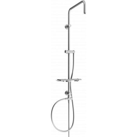 Mexen T Duschsäule, Graphit - 7939399-66