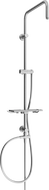 Mexen T Duschsäule, gebürstetes Gun Gray - 7939399-66