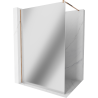Mexen Kioto Walk-In Duschwand 70 x 200 cm, Spiegel 8 mm, Roségold - 800-070-101-60-50