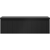 Mexen Rivel Badunterschrank 80 cm mit Arbeitsplatte, 1 Schublade, gerillt, schwarz matt - 91A20-08023-1-BFC71
