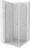 Mexen Lima faltbare Duschkabine 110 x 110 cm, transparent, Chrom - 856-110-110-01-00