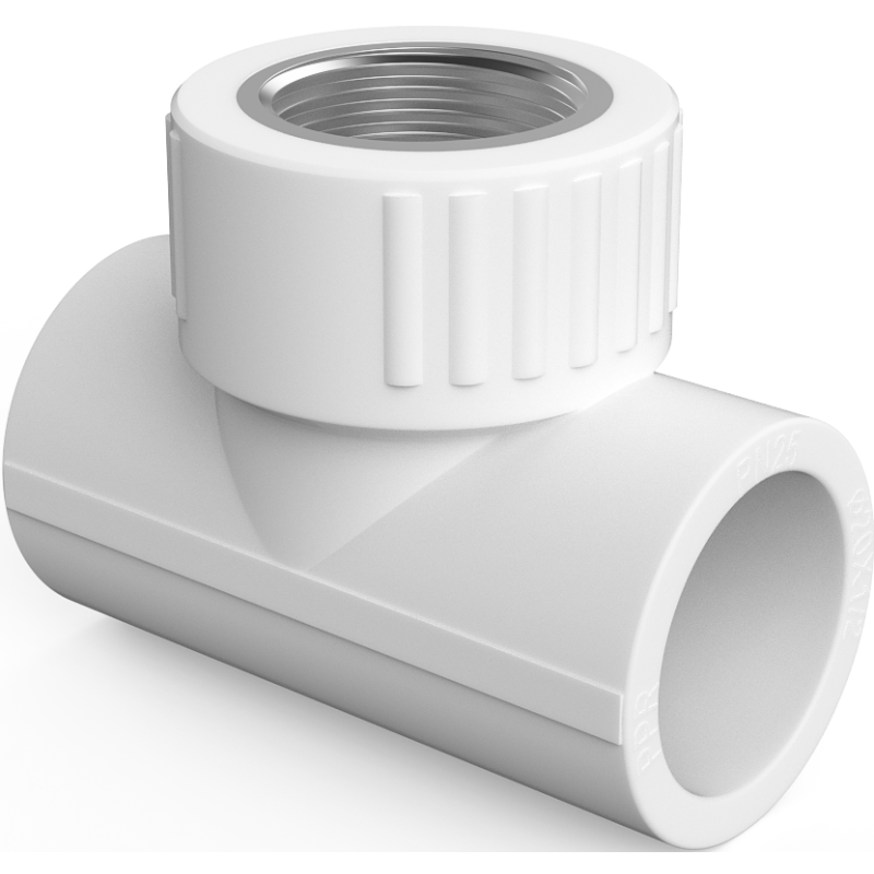 Mexen PPR Schweißfitting T-Stück für Rohre 40 x 5/4 IG x 40 - W97332-4054F20-00