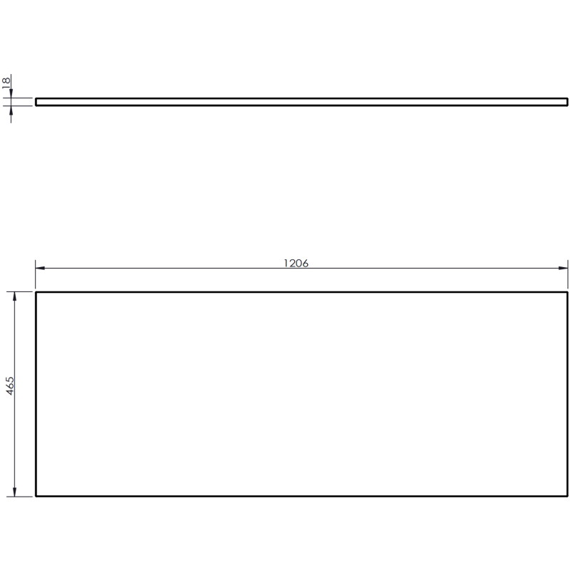 Mexen Rivel Badezimmerschrank für Waschtisch 120 cm mit Platte, 1 Schublade, gerillt, weiß matt - 91A20-12023-1-BFC01