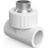 Mexen PPR geschweißtes T-Stück für Rohre 25 x 1/2 AG x 25 - W97333-2512M20-00