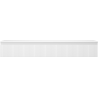 Mexen Rivel Badezimmerschrank 160 cm mit Platte, 1 Schublade, geriffelt, weiß matt - 91A20-16023-1-BFC01