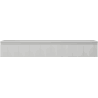 Mexen Rivel Badezimmerunterschrank 160 cm mit Platte, 1 Schublade, gerillt, grau matt - 91A20-16023-1-BFC62