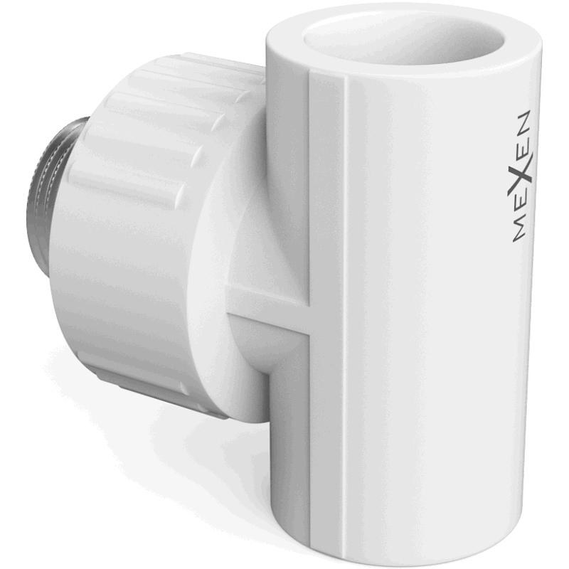 Mexen PPR geschweißtes T-Stück für PPR-Rohre 40 x 5/4 AG x 20 - W97333-4054M20-00