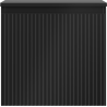 Mexen Rivel Badezimmer-Unterschrank 50 cm mit Arbeitsplatte, 1 Schublade, gerillt, schwarz matt - 91A20-05047-1-BFC71