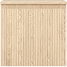 Mexen Rivel Badezimmer-Unterschrank 50 cm mit Arbeitsplatte, 1 Schublade, geriffelt, Eiche - 91A20-05047-1-BFC81