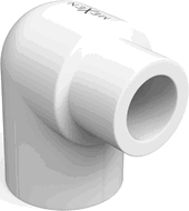 Mexen PPR-Bogen mit Gewinde 90° verschweißt für PPR-Rohre 20 x 20, PN25 - W97335-2020-00