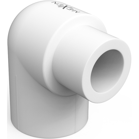 Mexen PPR Bogen Winkel 90° verschweißt für PPR Rohre 25 x 25, PN25 - W97335-2525-00