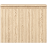 Mexen Rivel Badezimmerunterschrank 60 cm mit Arbeitsplatte, 1 Schublade, geriffelt, Eiche - 91A20-06047-1-BFC81