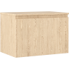 Mexen Rivel Badezimmerschrank unter Waschbecken 70 cm mit Arbeitsplatte, 1 Schublade, geriffelt, Eiche - 91A20-07047-1-BFC81