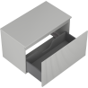 Mexen Rivel Badezimmer-Unterschrank 80 cm mit Arbeitsplatte, 1 Schublade, gerillt, grau matt - 91A20-08047-1-BFC62