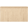 Mexen Rivel Badschrank unter Waschbecken 90 cm mit Platte, 1 Schublade, geriffelt, Eiche - 91A20-09047-1-BFC81