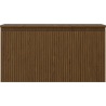 Mexen Rivel Badezimmerschrank 90 cm mit Arbeitsplatte, 1 Schublade, geriffelt, Walnuss - 91A20-09047-1-BFC86