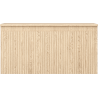 Mexen Rivel Badezimmerschrank unter dem Waschbecken 100 cm mit Arbeitsplatte, 1 Schublade, gerillt, Eiche - 91A20-10047-1-BFC81