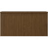 Mexen Rivel Badezimmerschrank 100 cm mit Arbeitsplatte, 1 Schublade, gerillt, Nussbaum - 91A20-10047-1-BFC86