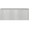 Mexen Rivel Badezimmer-Unterschrank 120 cm mit Arbeitsplatte, 1 Schublade, geriffelt, grau matt - 91A20-12047-1-BFC62