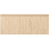 Mexen Rivel Badezimmer-Unterschrank 120 cm mit Arbeitsplatte, 1 Schublade, geriffelt, Eiche - 91A20-12047-1-BFC81