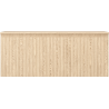 Mexen Rivel Badezimmerschrank für Waschbecken 120 cm mit Arbeitsplatte, 1 Schublade, geriffelt, Eiche - 91A20-12047-1-BFC81