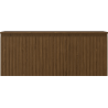 Mexen Rivel Badezimmerschrank 120 cm mit Arbeitsplatte, 1 Schublade, gerillt, Nussbaum - 91A20-12047-1-BFC86
