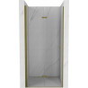 Mexen Lima faltbare Duschabtrennung 100 cm, transparent, gold - 856-100-000-50-00