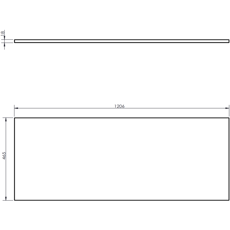 Mexen Rivel Badezimmerschrank unter dem Waschbecken 120 cm mit Arbeitsplatte, 2 Schubladen, geriffelt, schwarz matt