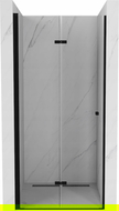 Mexen Lima Faltduschtür 70 cm, Transparent, Schwarz - 856-070-000-70-00