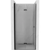 Mexen Lima faltbare Duschabtrennung 80 cm, transparent, schwarz - 856-080-000-70-00