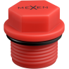 Mexen PPR kurzer Prüfverschluss 1 GZ rot - W97343-10-01