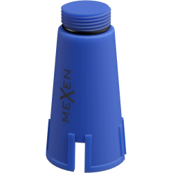 Mexen PPR langer Stöpsel für Tests 1/2 Außengewinde blau - W97344-12-00