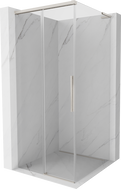 Mexen Rox L Duschkabine verschiebbar 110 x 110 cm, transparent, gebürsteter Nickel - 8C2L-110-110-97-00