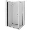 Mexen Lima faltbare Duschkabine 90 x 100 cm, transparent, schwarz - 856-090-100-70-00