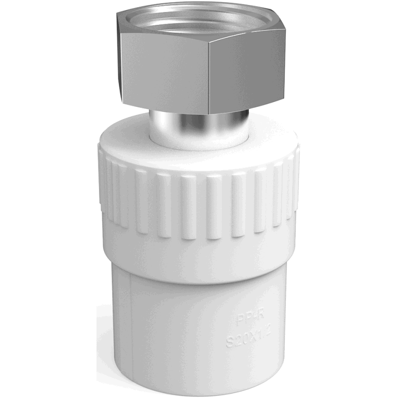 Mexen PPR Muffe mit Halblogbuch, verschweißt für PPR-Rohre 25 x 3/4 IG - W97354-2534F-00