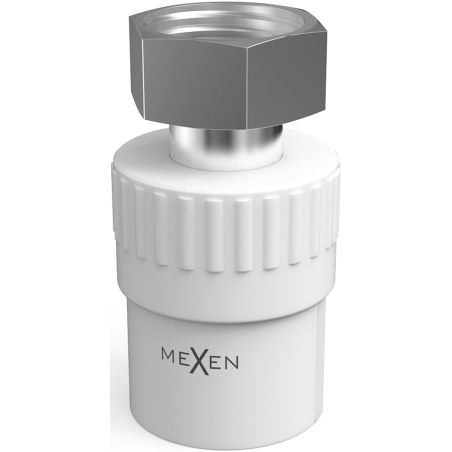 Mexen PPR Muffe mit Halbschraubverbindung, geschweißt für PPR-Rohre 25 x 1 IG - W97354-2510F-00