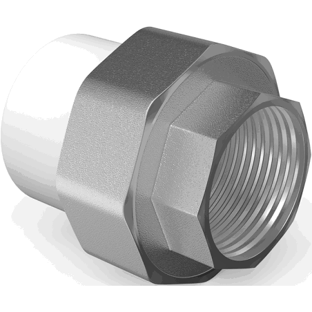 Mexen PPR Muffenschweißverschraubung für PPR-Rohre 40 x 5/4 Innengewinde - W97355-4054F-00