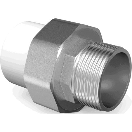 Mexen PPR Muffenschraubverbindung schweißbar für PPR-Rohre 25 x 3/4 AG - W97356-2534M-00