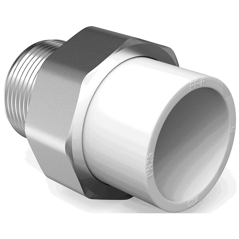 Mexen PPR Muffenschweißanschluss für PPR-Rohre 40 x 5/4 AG - W97356-4054M-00