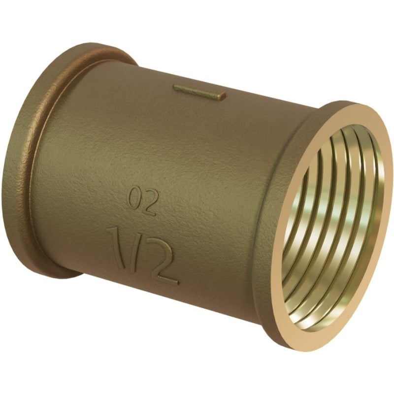 Mexen BRASS Messingmuffe 1“ IG x 1“ IG - W97401-1010
