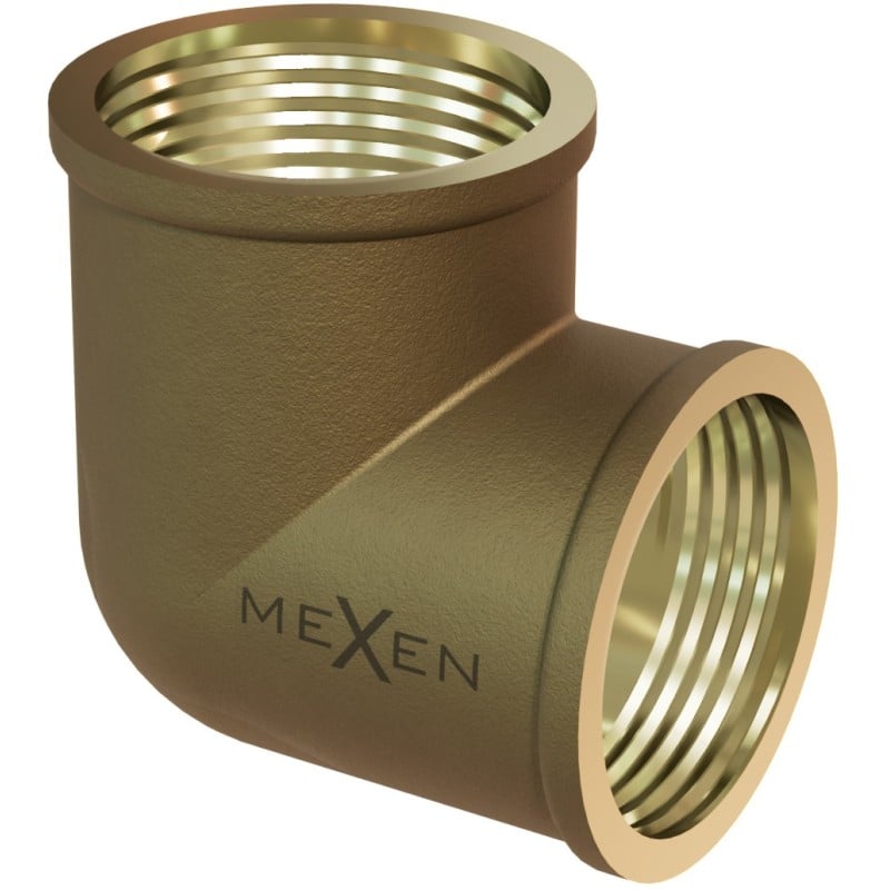 Mexen BRASS Messingwinkel 3/8 IG x 3/8 IG - W97402-3838