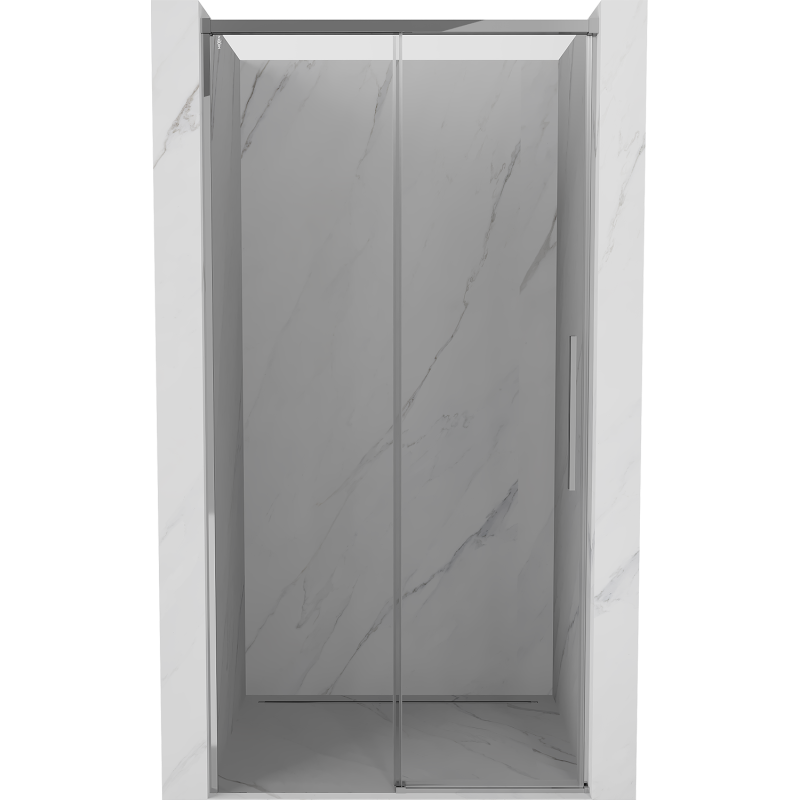 Mexen Rox Schiebetüren für Dusche 110 cm, transparent, Chrom - 8C2-110-000-01-00