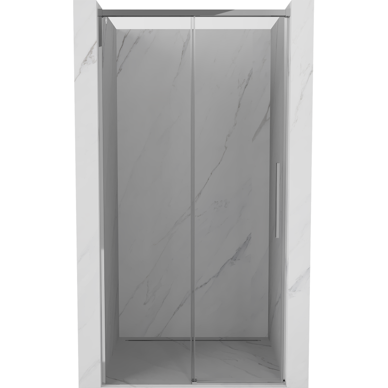 Mexen Rox Schiebetüren für die Dusche 115 cm, transparent, Chrom - 8C2-115-000-01-00