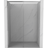 Mexen Rox Schiebeduschtüren 140 cm, transparent, Chrom - 8C2-140-000-01-00