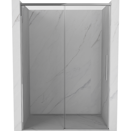 Mexen Rox Schiebetür Duschwand 145 cm, transparent, Chrom - 8C2-145-000-01-00