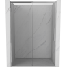 Mexen Rox Schiebetüren Dusche 155 cm, transparent, Chrom - 8C2-155-000-01-00