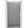 Mexen Rox Duschschiebetür 110 cm, transparent, weiß - 8C2-110-000-20-00