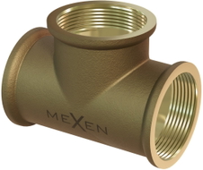 Mexen BRASS T-Stück Messing 2 Innengewinde x 2 Innengewinde x 2 Innengewinde - W97403-202020