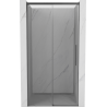 Mexen Rox Duschschiebetür 115 cm, transparent, Gun Metal - 8C2-115-000-95-00