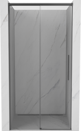 Mexen Rox Schiebetür-Duschabtrennung 120 cm, transparent, Gun Metal - 8C2-120-000-95-00